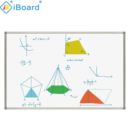 Διαδραστικός πίνακας 90 ιντσών υπέρυθρων ακτίνων, ηλεκτρονικός πίνακας, διεπαφή USB, κεραμική νανοεπιφάνεια