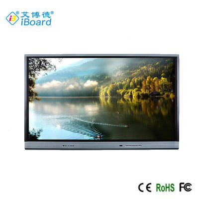 TFT LED Διαδραστικός ψηφιακός πίνακας Smart Board 178 μοιρών Γωνία προβολής 350 cd/m2 για την τάξη