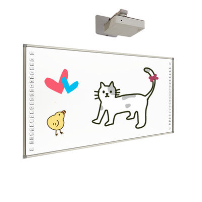 υπέρυθρος προβολέας Interacitve Whiteboard τάξεων 90 ίντσας whiteboard