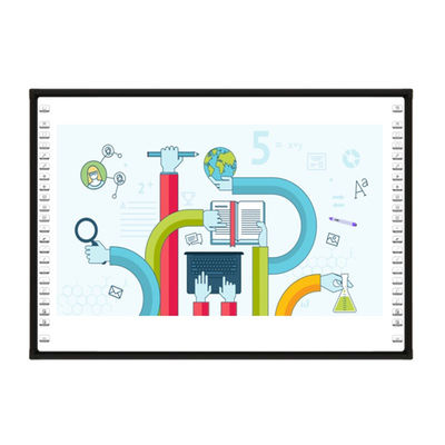 Η πολυ αφή διαλογικό Whiteboard σχολικής Τ σειράς 10 σημεία ασημώνει το χρώμα με το λογισμικό διδασκαλίας
