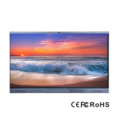 Διαδραστικός πίνακας IR LED 75'' Διαδραστική οθόνη αφής επίπεδης οθόνης LCD για εκπαίδευση