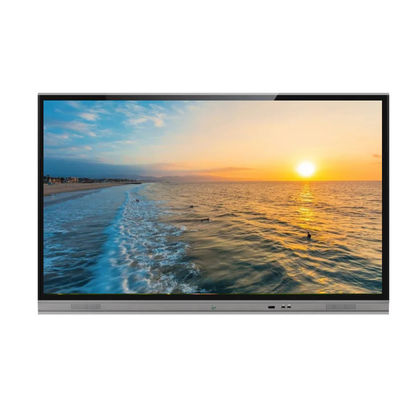 Διαδραστικό πάνελ 86 ιντσών LED Smart Board Πλαίσιο από κράμα αλουμινίου 4K 350cd/m² υπέρυθρη αφής